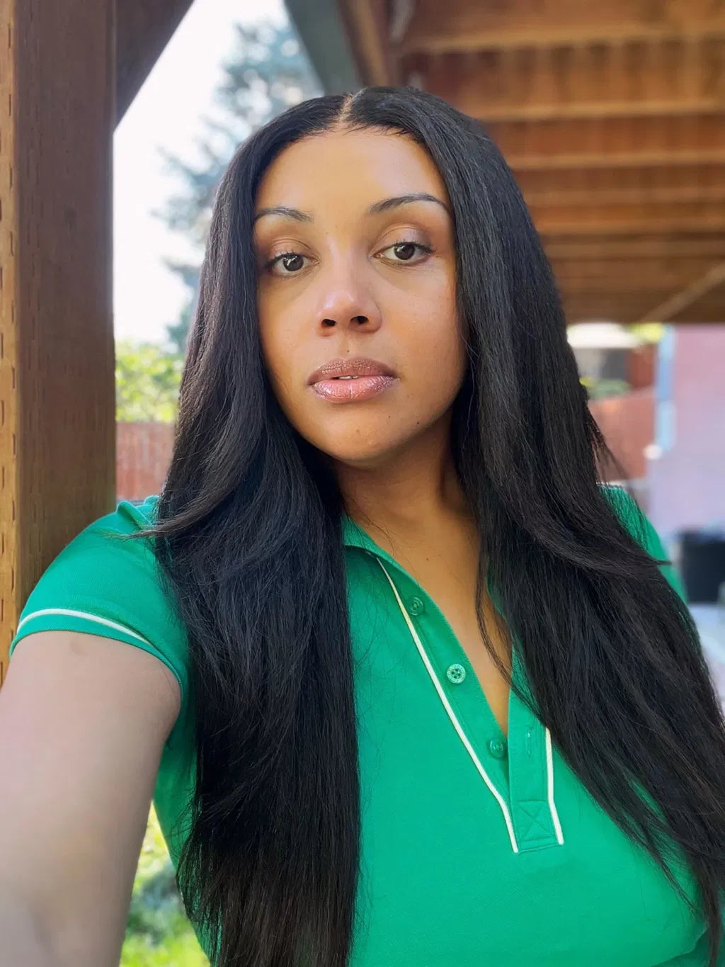 Customer hair photo