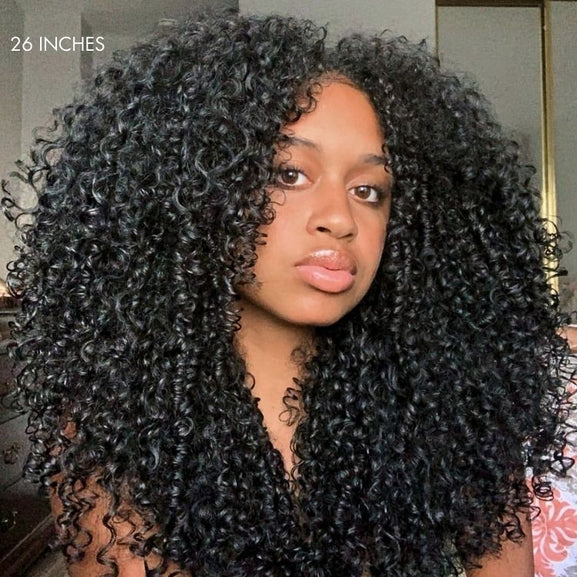 Viral Burmese Curly Half Wig