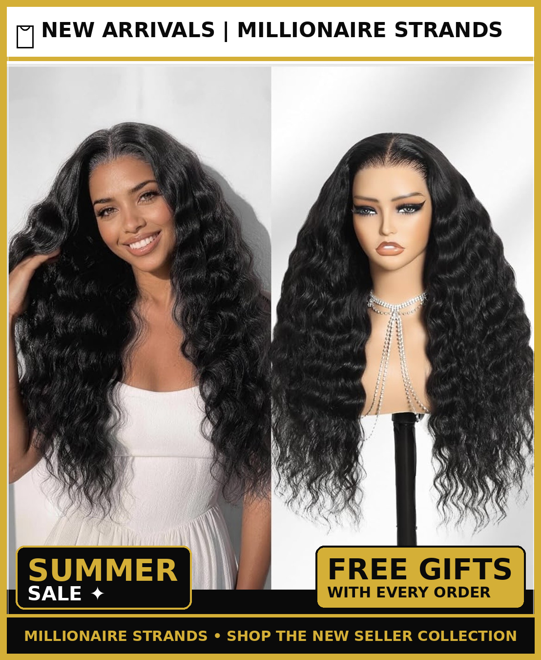 Viral Loose Wave Half Wig