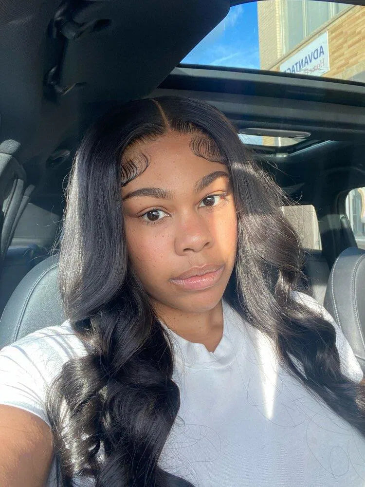 Customer hair photo