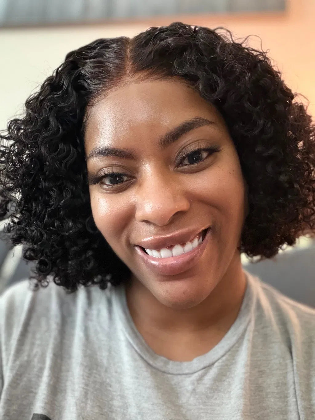 Customer hair photo