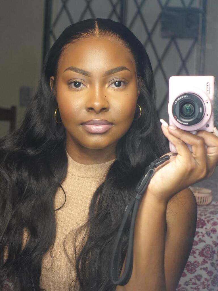 Customer hair photo