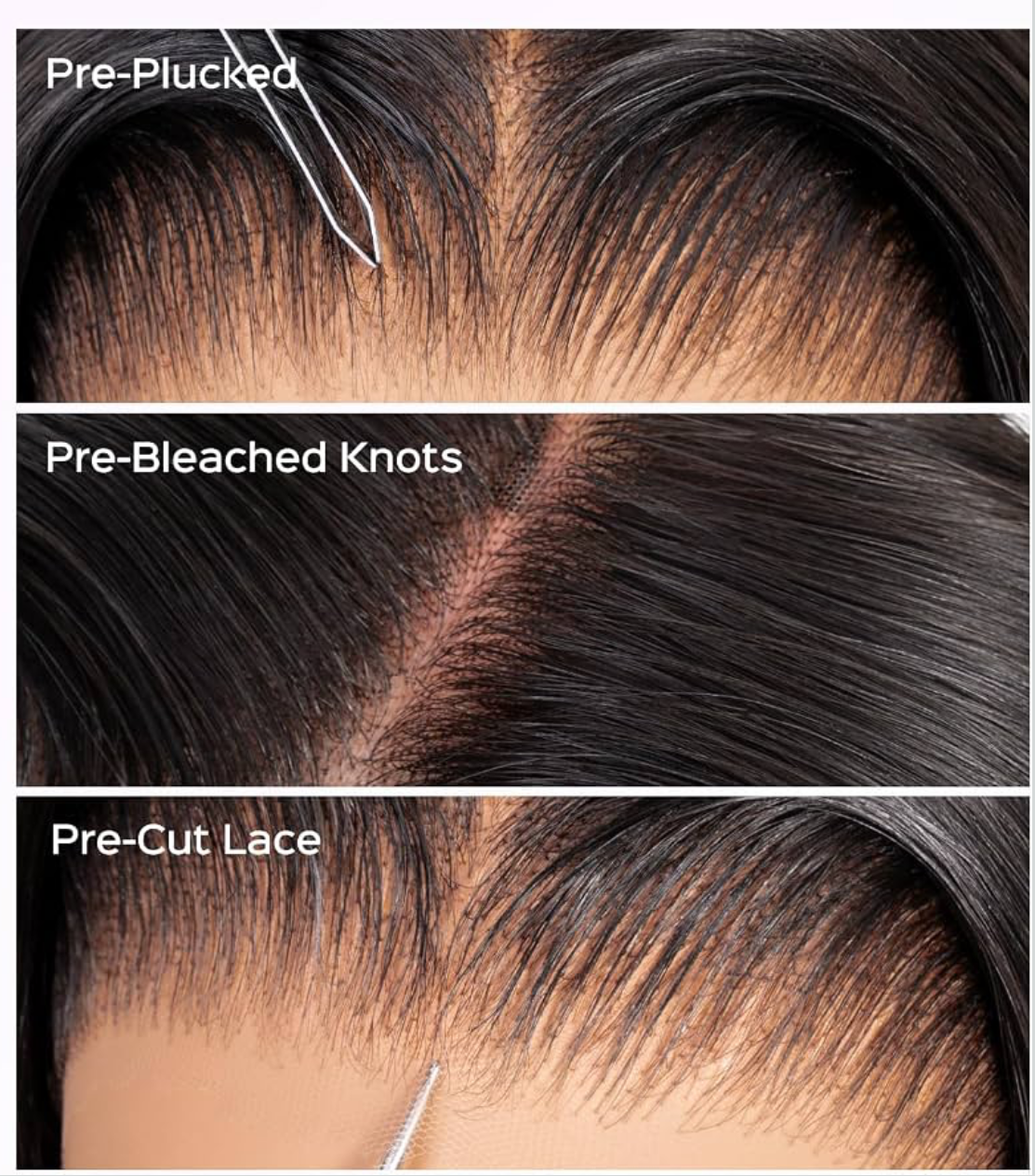 🔥 Loose Wave HD Glueless Wig 5x5 Lace Closure Human Hair | 150% Density | Pre-Plucked | Natural Black