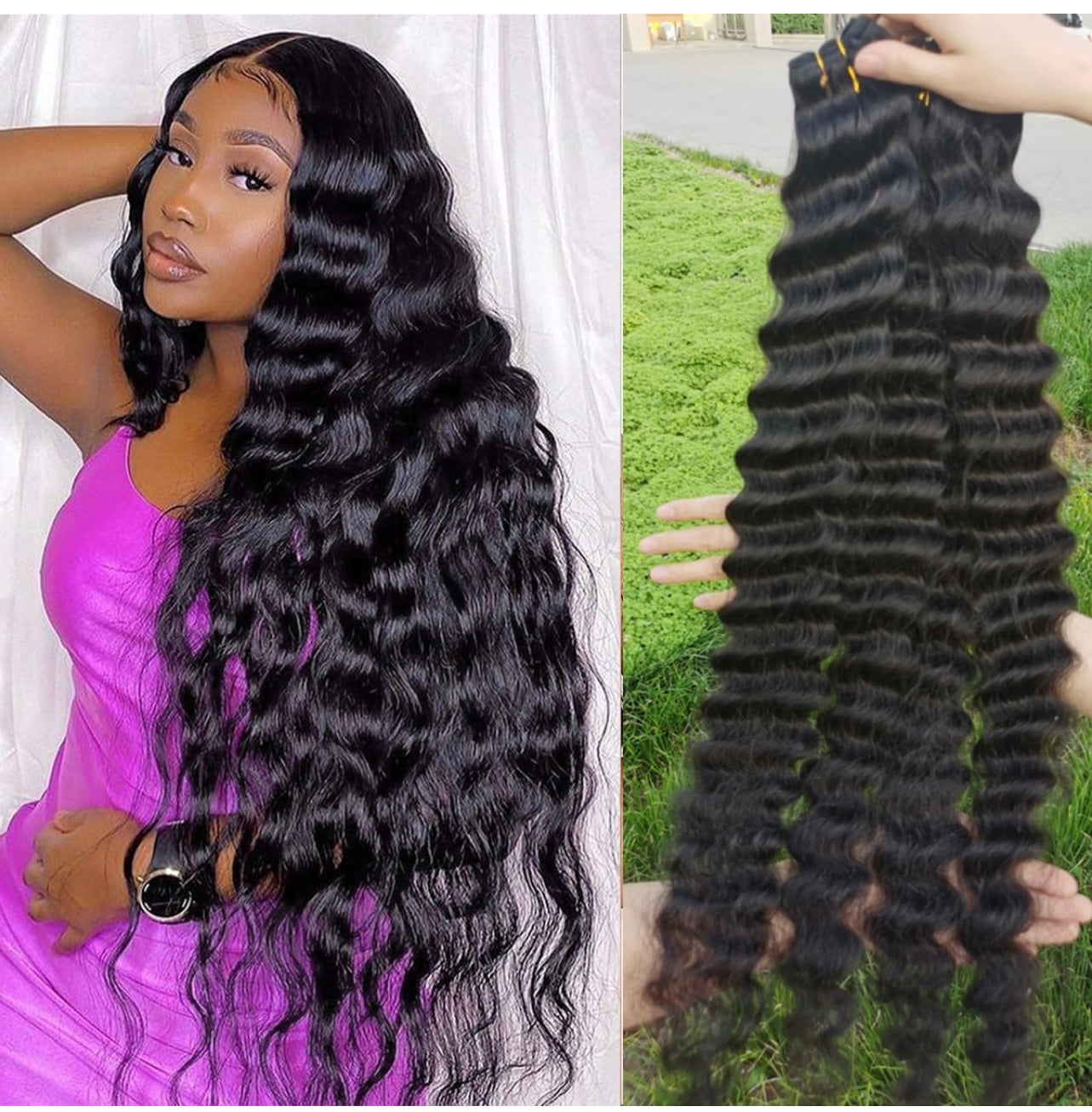 Virgin Loose Wave Bundles