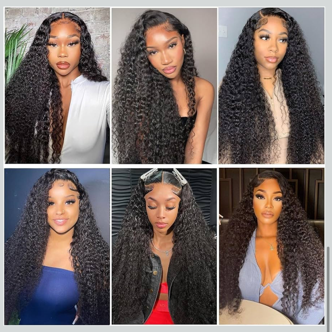 🔥 Deep Wave HD Glueless Wig 5x5 Lace Closure Human Hair | 150% Density | Pre-Plucked | Natural Black