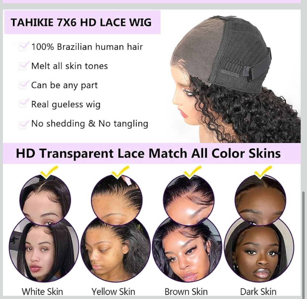🔥 Burmese Curl HD Lace Front Wig 13x4 Human Hair | 150% Density | Pre-Plucked | Glueless | Natural Black