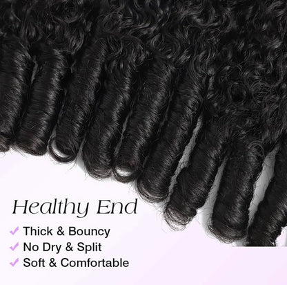 BEST SELLER Bundle Deal | Burmese Curl Virgin Human Hair Bundles | 3 Bundles