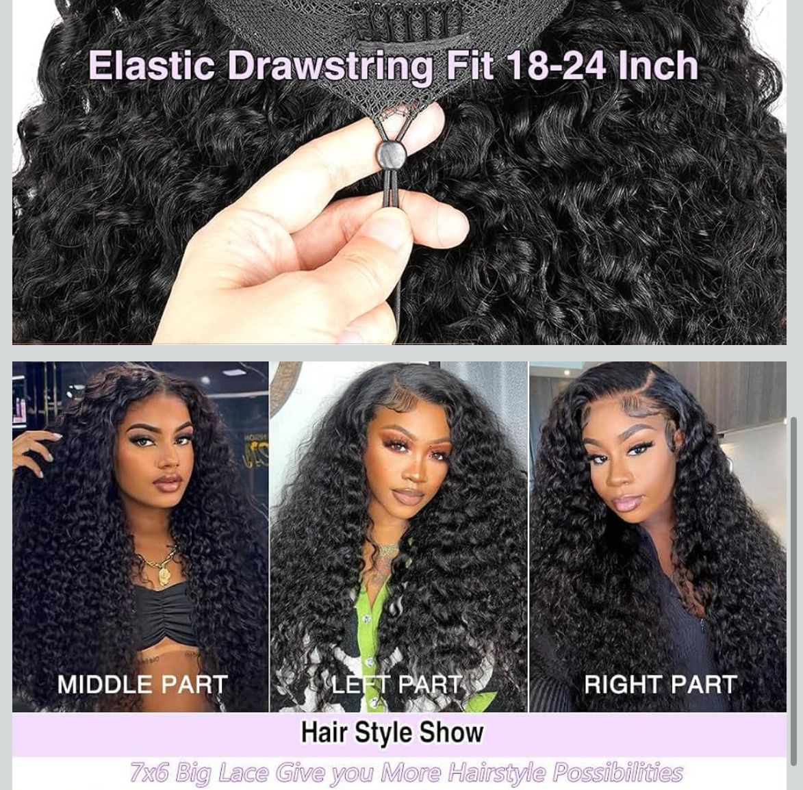 🔥 Burmese Curl HD Lace Front Wig 13x4 Human Hair | 150% Density | Pre-Plucked | Glueless | Natural Black