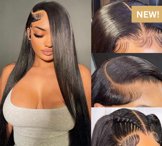 180% 13x4 Glueless Wig - Remi Blend Human Hair