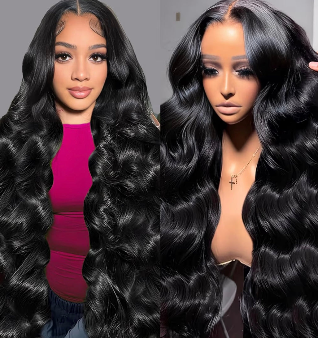 Body Wave Human Hair Lace Front Wig 13x4 HD Lace Frontal Wig Natural Hairline