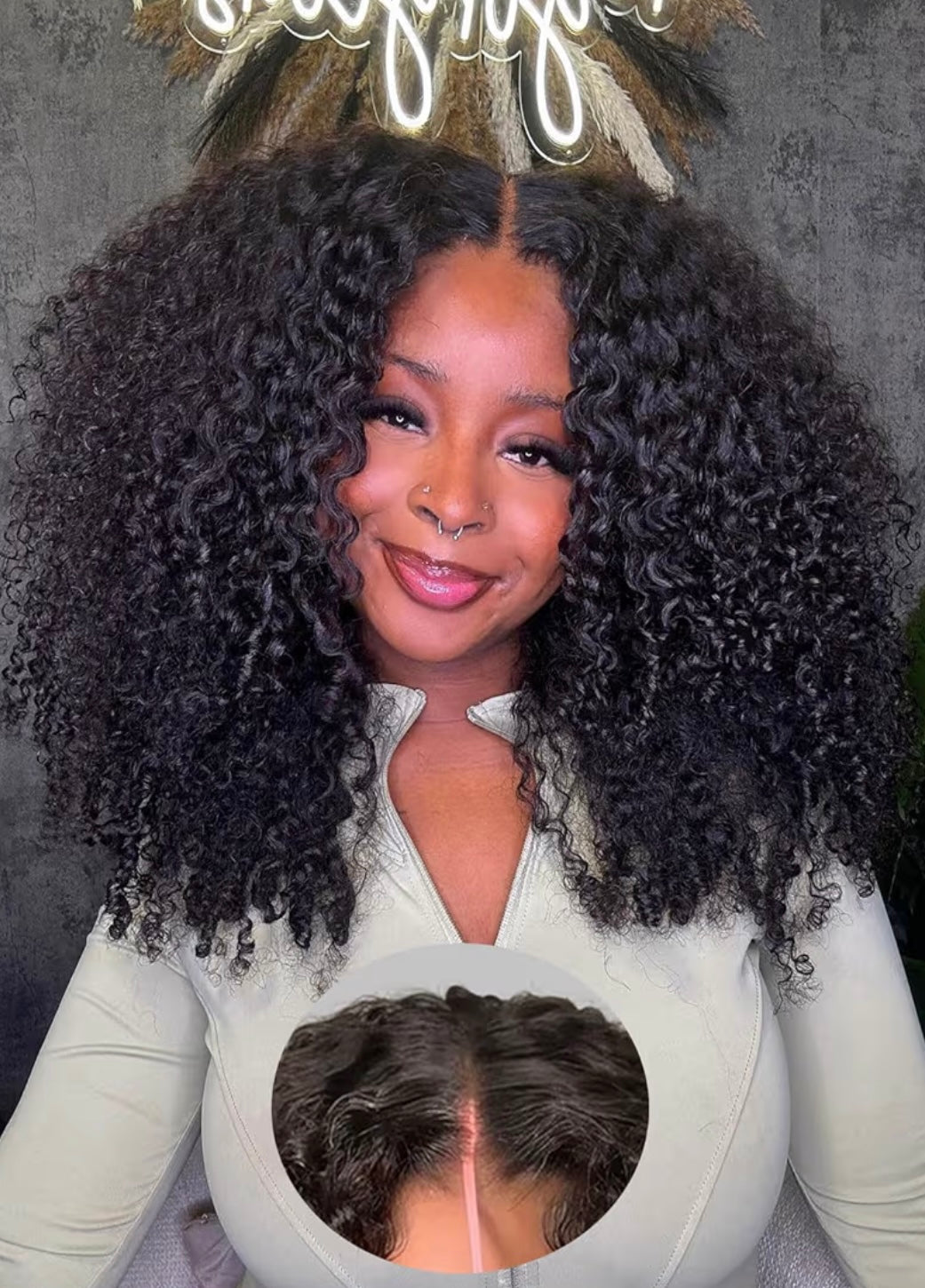 Human Hair Lace Front Wig Burmese Curl 5x5 HD Lace Closure Wig for Women 180% Density Brazilian Virgin Hair Pre Plucked
