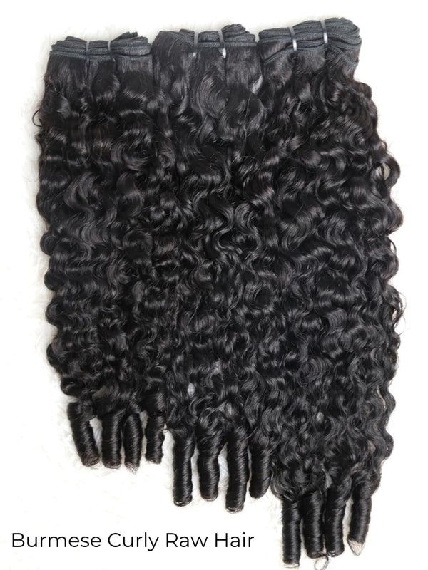 Raw Burmese Curl Bundles