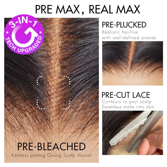 Body Wave Human Hair Wig 13x4 HD Transparent Lace Wig