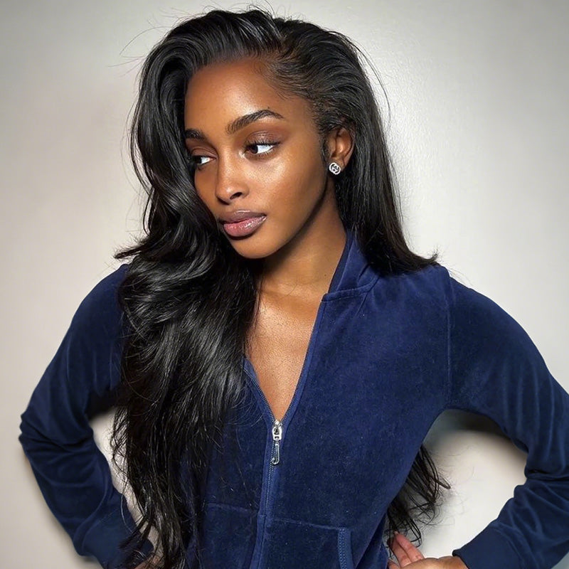 Viral Straight Half Wig
