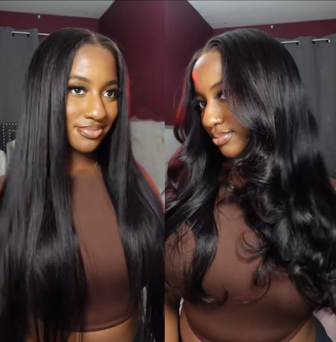 BEST SELLER GLUELESS WIG 26” HD Glueless Wig Sleek.