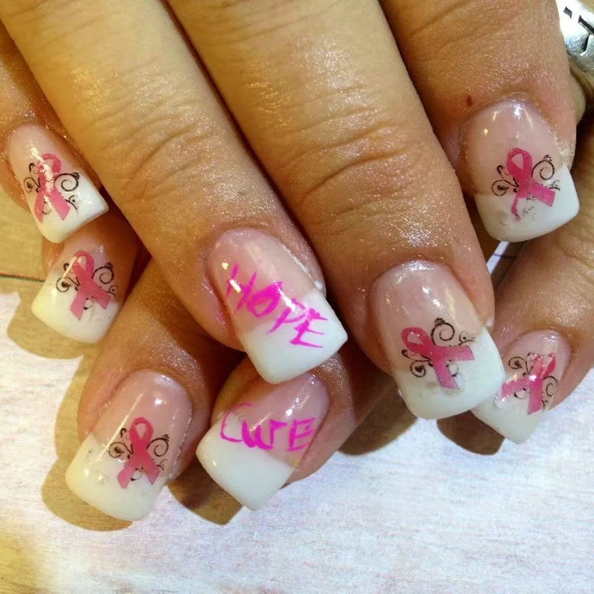 24pcs Y2K girl style Fake Nails Musical Note Star Pattern Long Coffin False Nails Wearable Spicy Girls Ballet Press on Nails