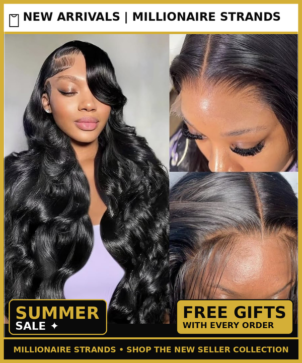 Brazilian Body Wave Lace Front Wig 5x6 HD Transparent Lace Closure Pre Plucked