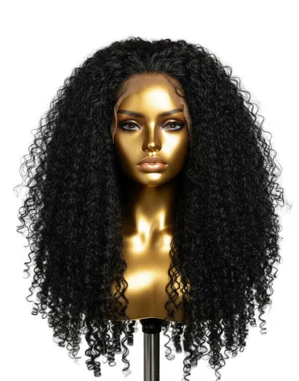 Half Wig Gold Mannequin - No Edges No Part